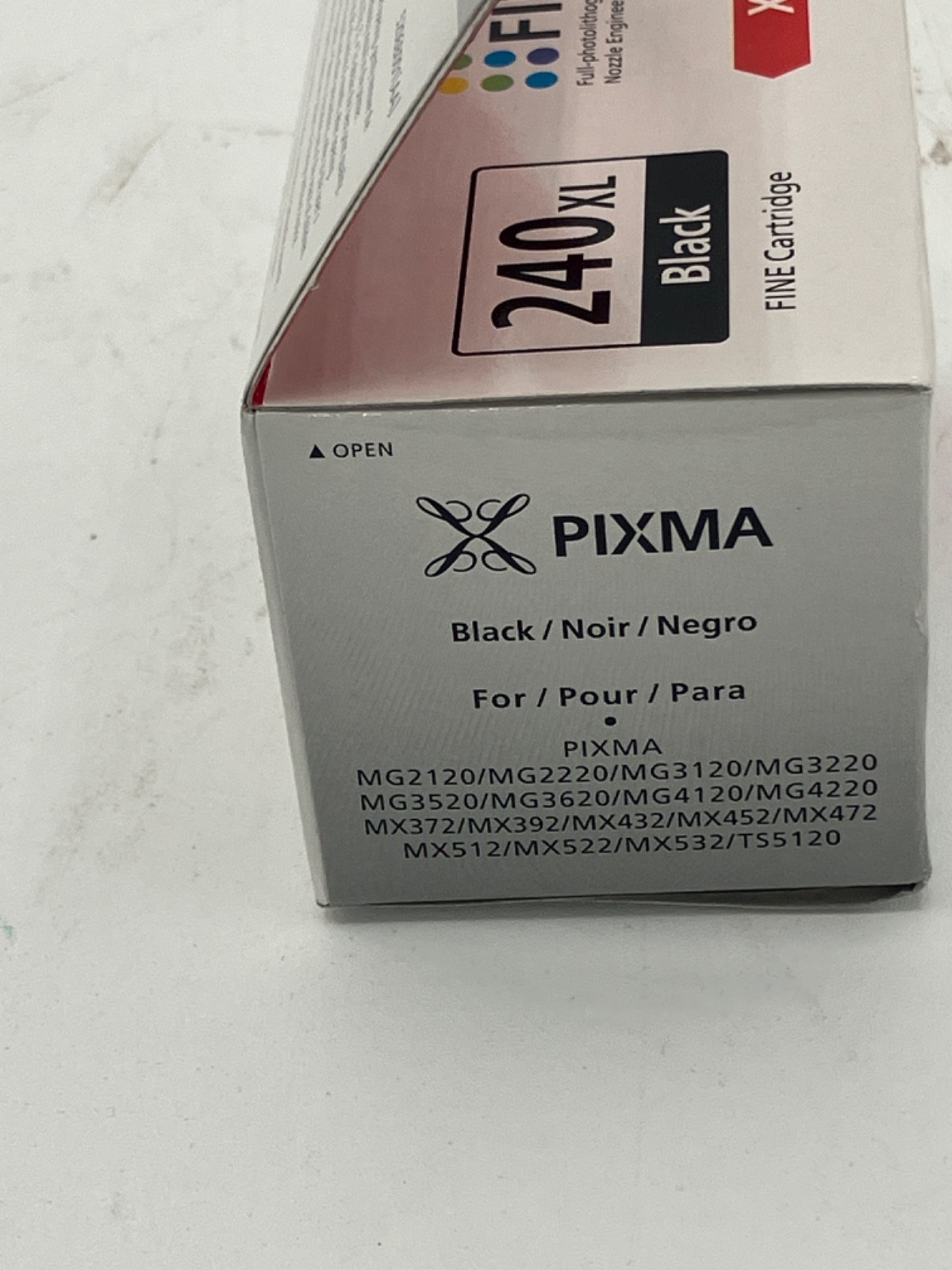 Genuine Canon 5206B001 PG-240XL ChromaLife100+ High-Yield Ink Black, Sealed