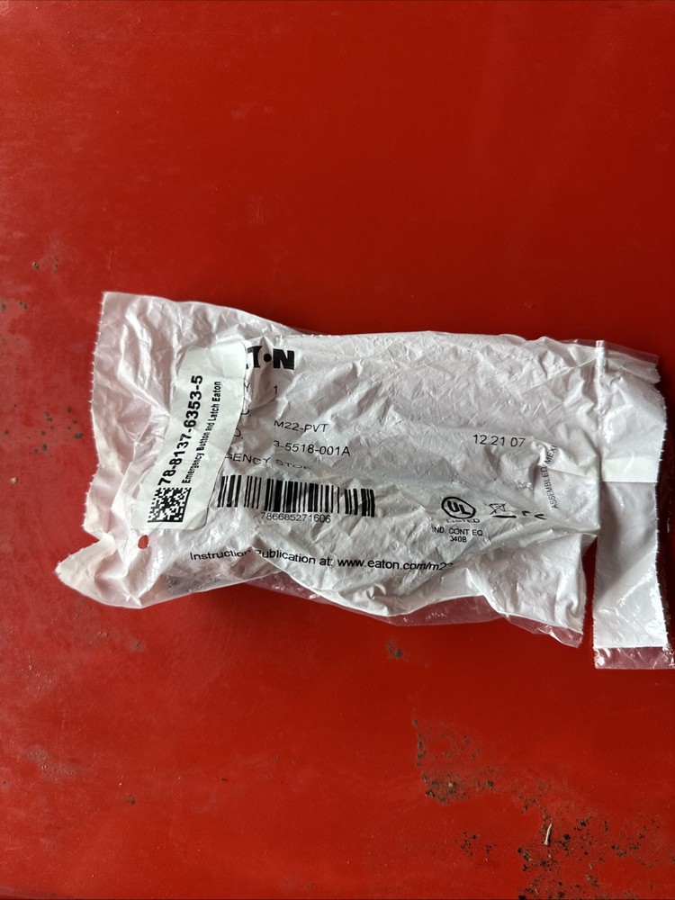 Emergency Stop Push Button Eaton M22-PVT