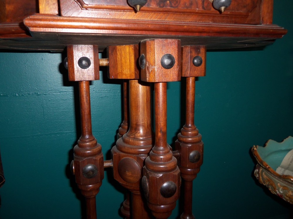 Victorian Gentlemans Shaving Stand w/ Mirror