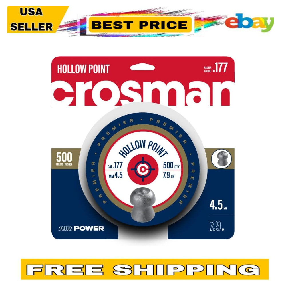Crosman Premier Lead Pellets (500-Count)