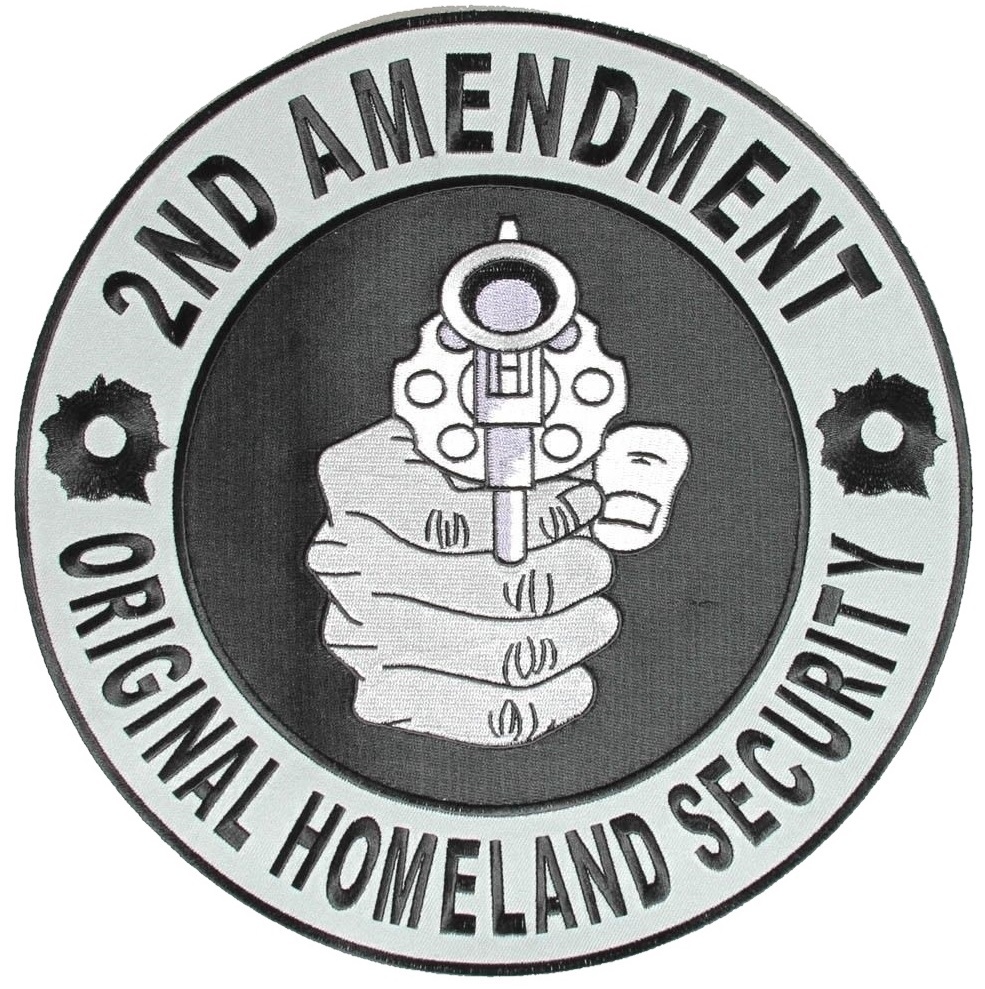 2nd AMENDMENT WITH GUN PATCH