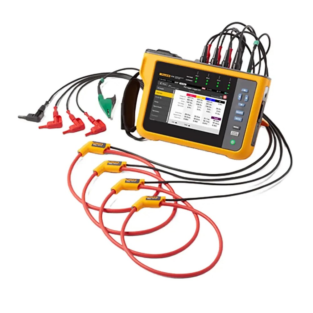 Fluke 1775 3-Phase Power Quality Analyzer, Soft Case, Flexible Probes