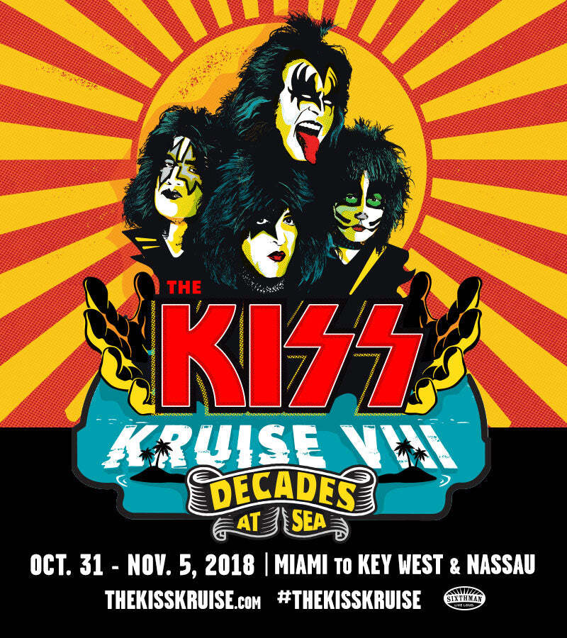 KISS Kruise VIII Theme Night Dynasty Guitar Pick
