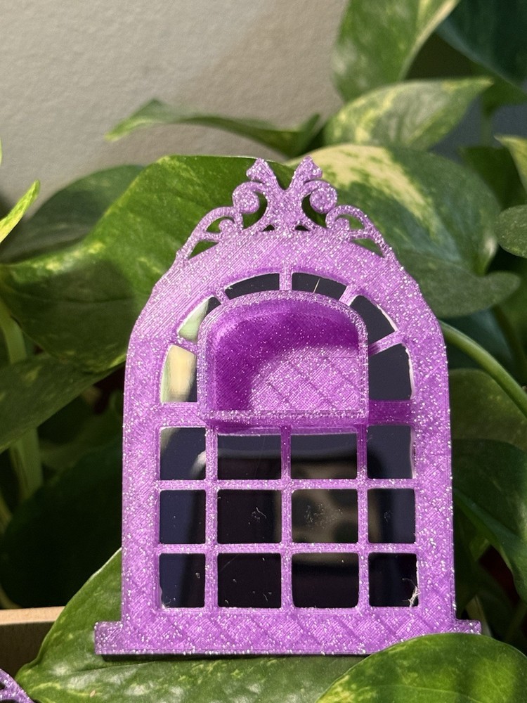 Purple Jumping Spider Enclosure decor 4pcs