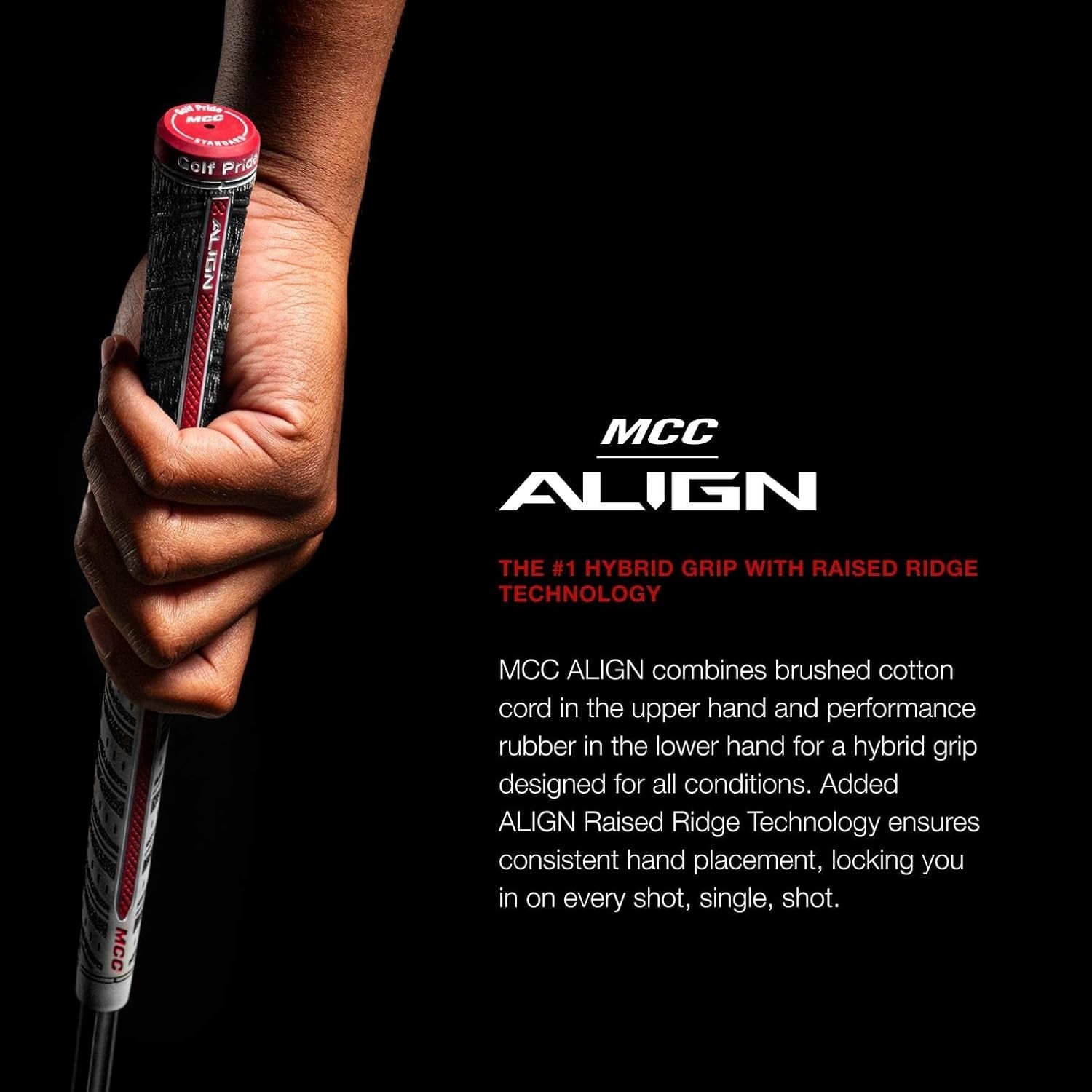 Golf Pride MCC Align Golf Club All-Weather Grip Bundle Choose Size/Quantity