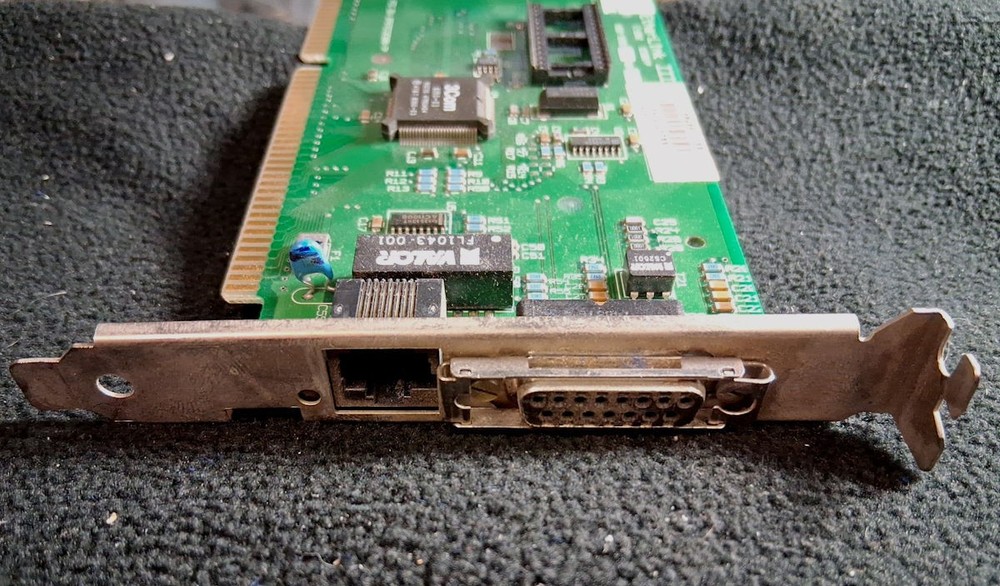 1992 3Com Etherlink III 3C509TP 10BaseT ethernet card 3COM