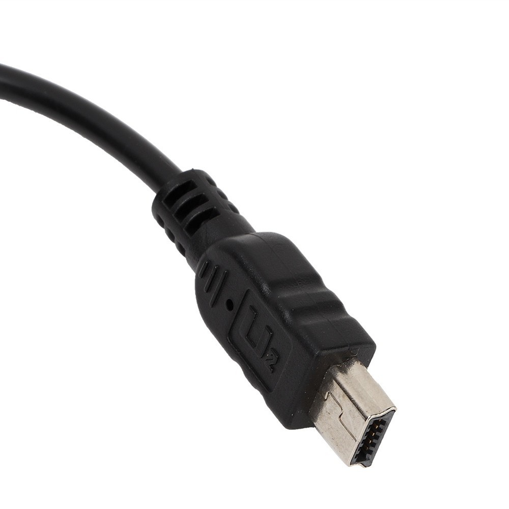 Mini USB To 3.5mm Microphone Adapter Cable For Camera