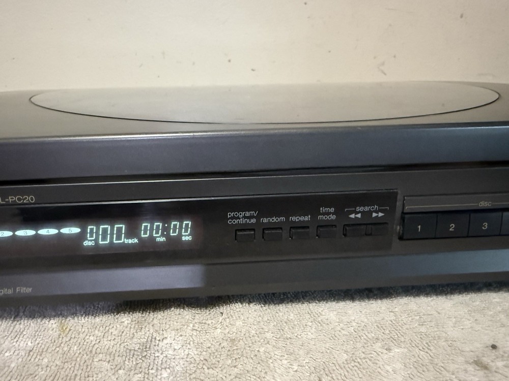 U28755 Technics SLPC20 5 Disc CD changer Read The Description Before Yo G3D