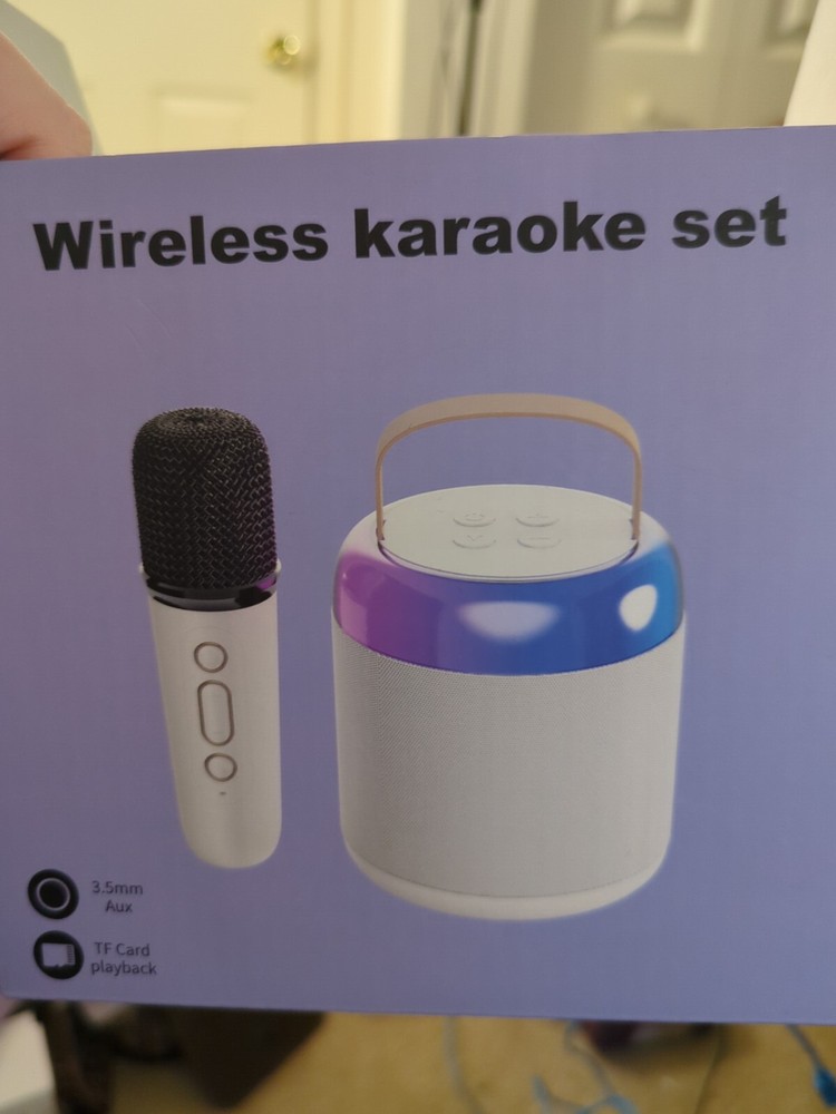 wireless bluetooth karaoke microphone Speaker