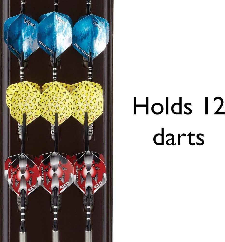 Viper Dart Caddy Solid Wood Wall Mounted Dart Holder/Stand