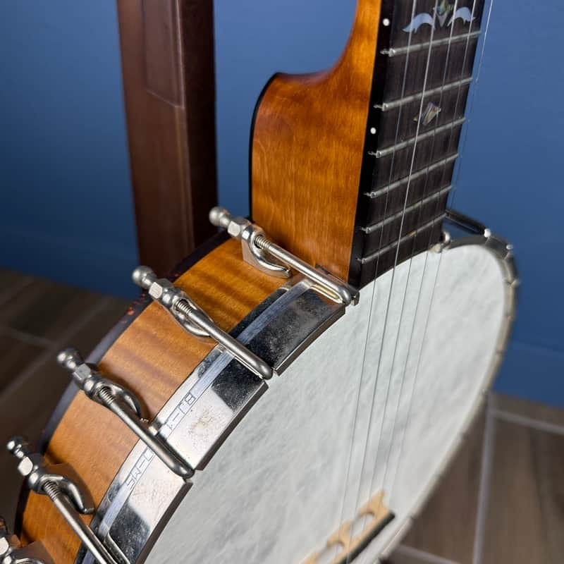 Ome Juniper Deluxe Silver Bell Tone Ring 5-string Openback Banjo