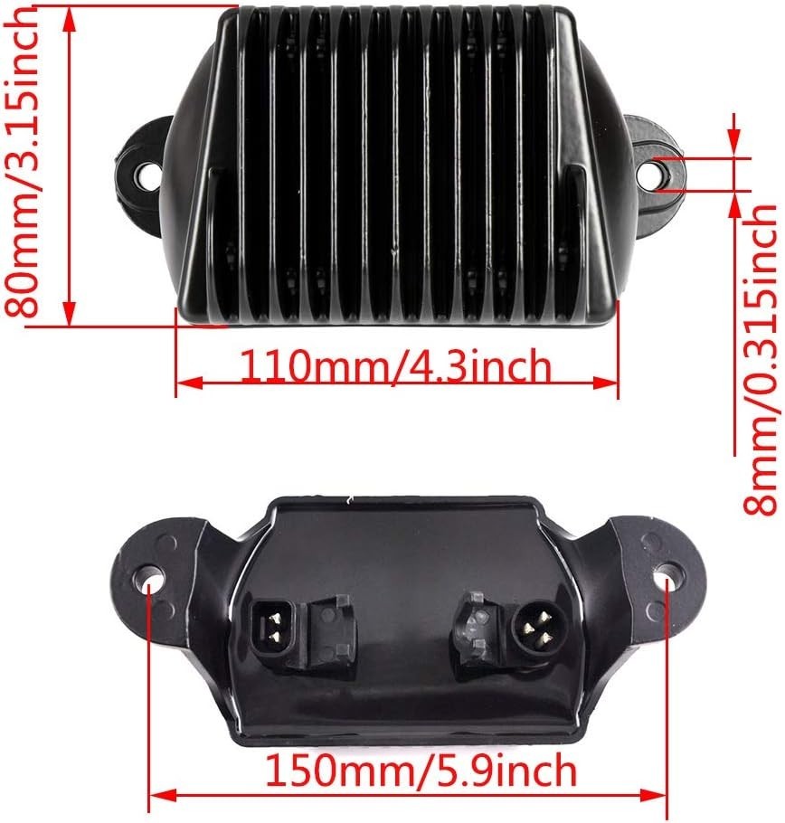 High-Performance Voltage Regulator Rectifier for 2009-2015 Harley Touring Models