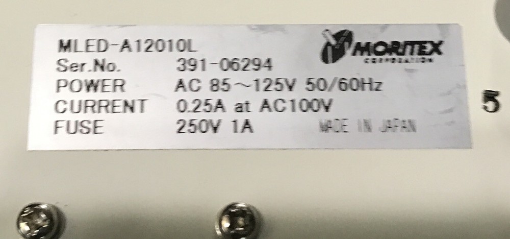 Industrial CCD camera Moritex Light controller￼ MLED-A12010L