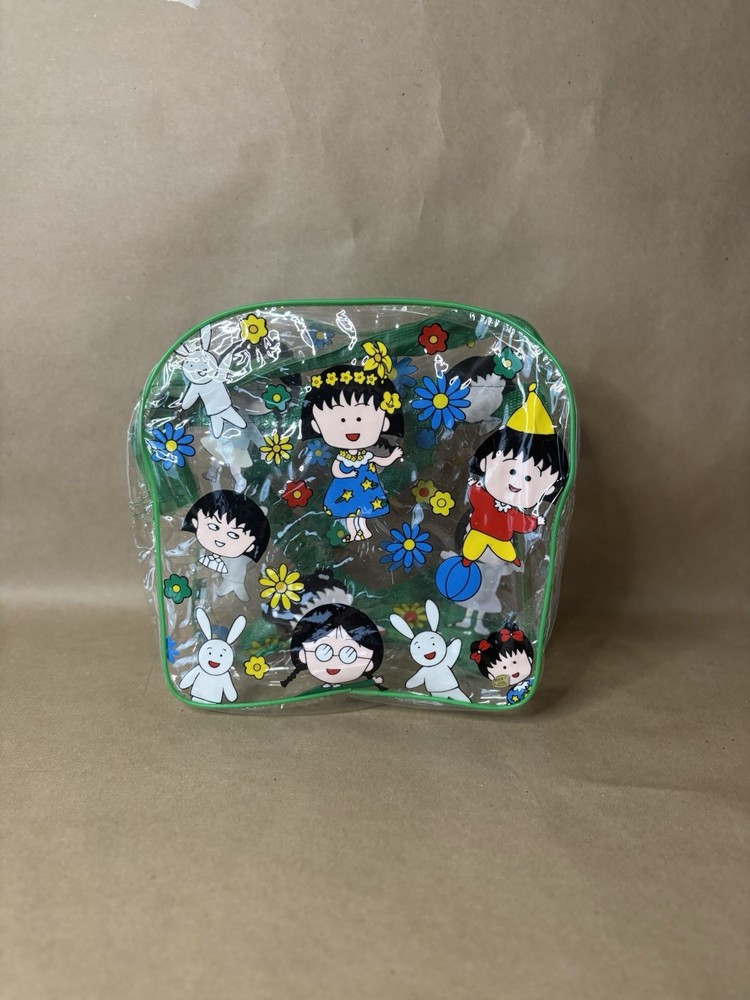 Chibi Maruko-chan themed clear Backpack