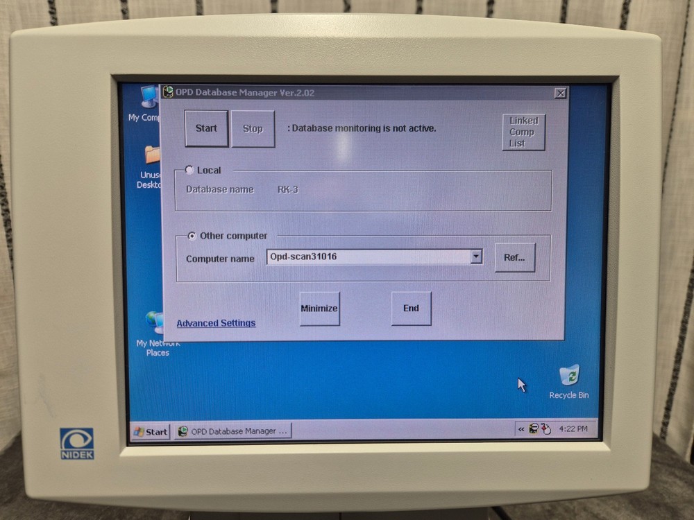 NIDEK ARK-10000 OPD-Scan II Optical Path Difference Scanning System