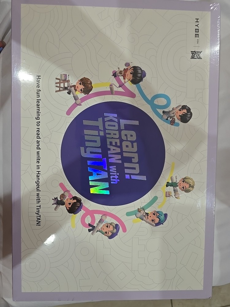 Bts Learn Korean With Tiny Tan Activity Learning Kit Foreign Language School BA