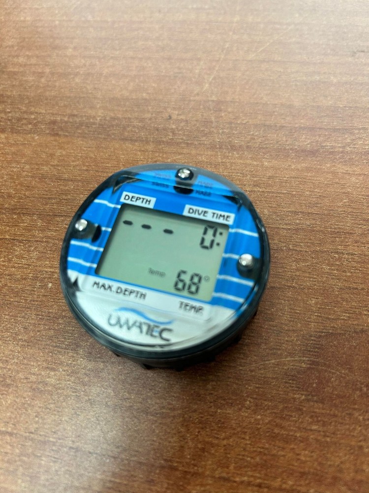 SCUBADIVING UWATEC DIGITAL LOG DEPTH GAUGE SCUBAPRO