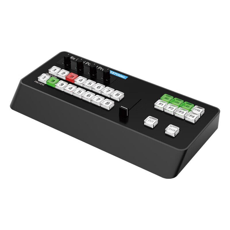TYST vMix Mini Panel Pro 8-CH Broadcast Switcher w/ Tally Output Video Recording
