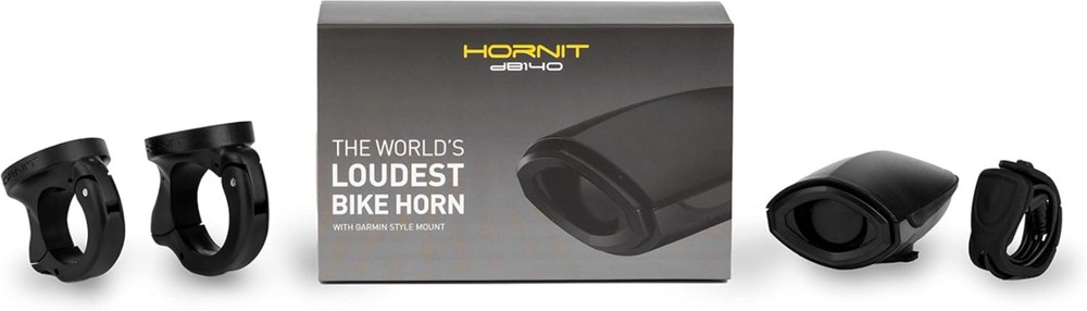 Lightweight dB140 V3 Bicycle Horn - Remote Trigger & Durable Design for Cyclists