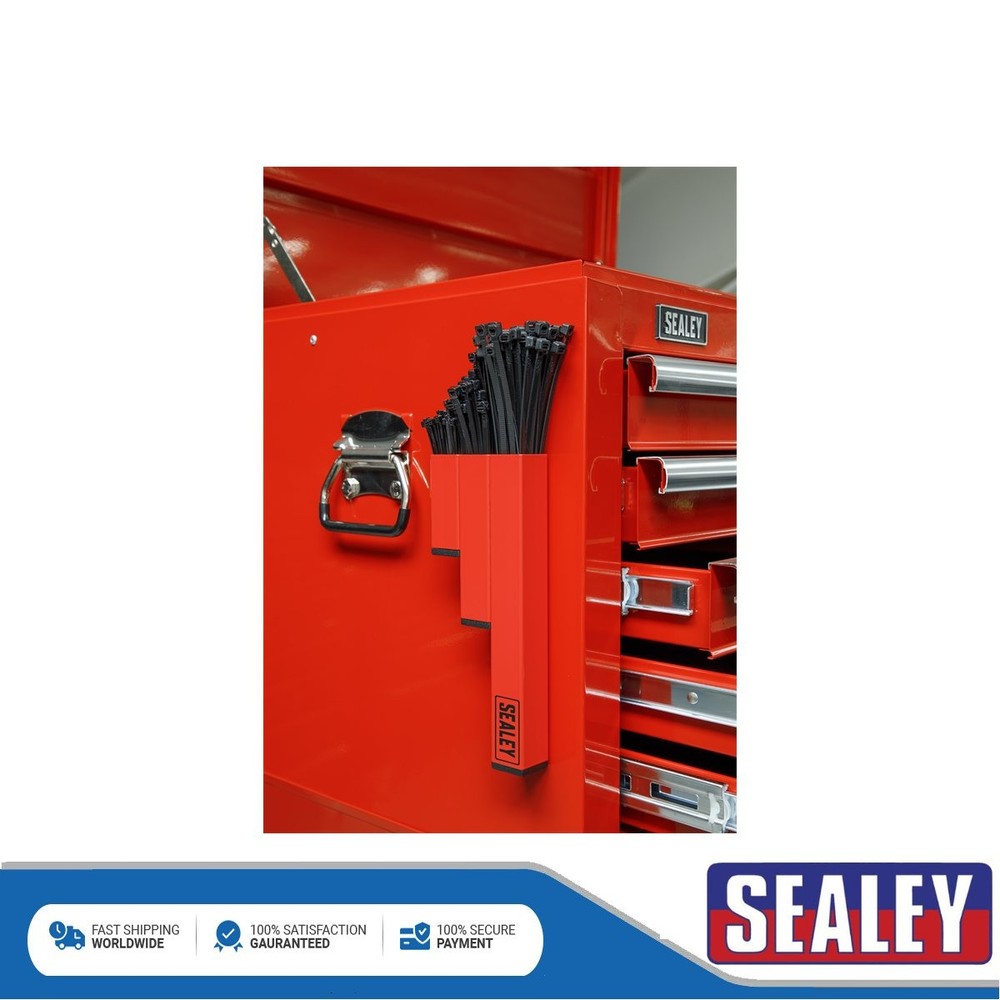 Sealey Magnetic Cable Tie Holder Red APCTH