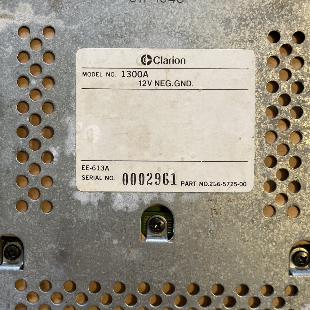 Clarion 1300A Amplifier UNTESTED