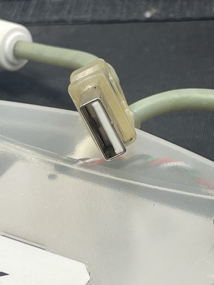 TDK FDD-100b 3.5" External USB computer Floppy Drive clear