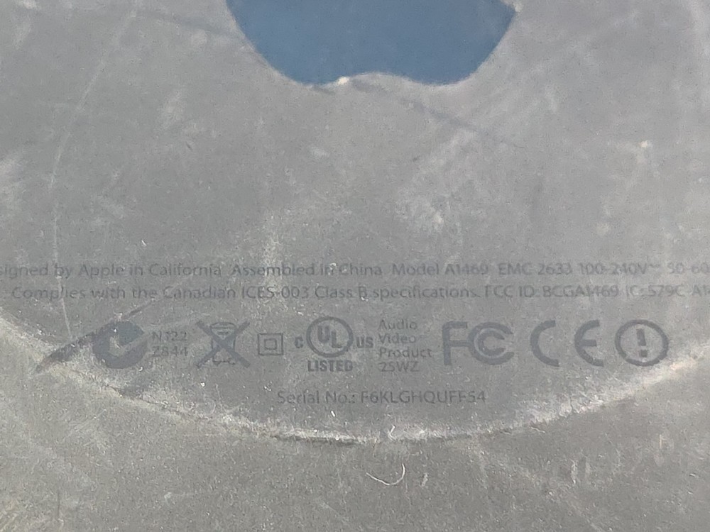 Apple TV 3rd Generation 1080p With Remote Model A1469