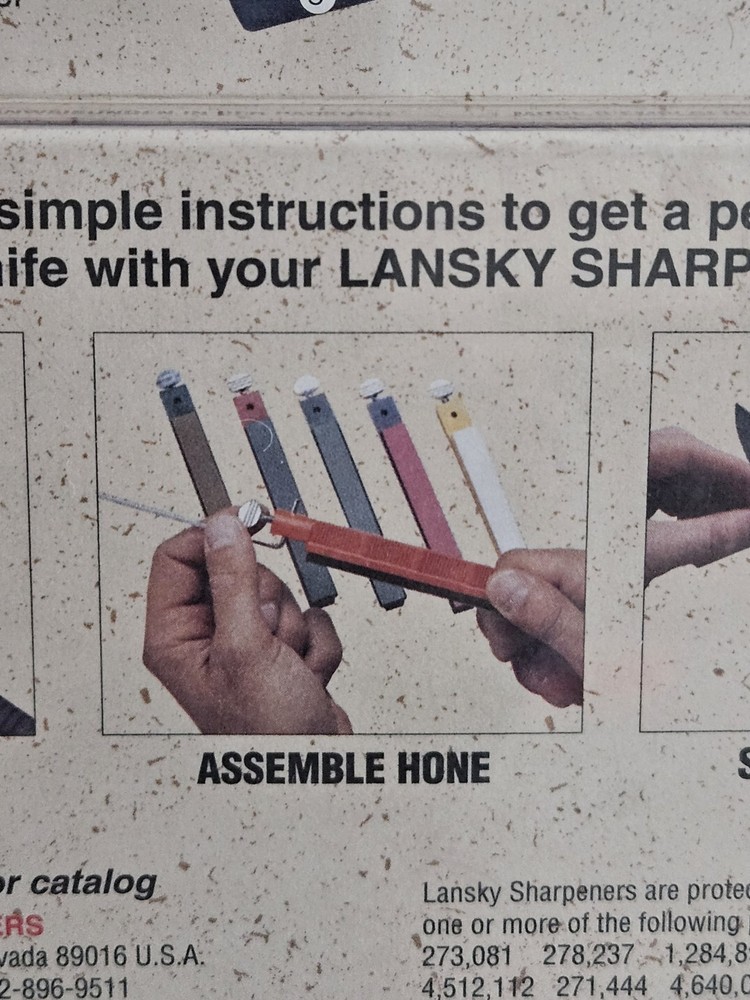 Lansky Deluxe 5-Stone Controlled-Angle Precision Knife Sharpening System - LKCLX