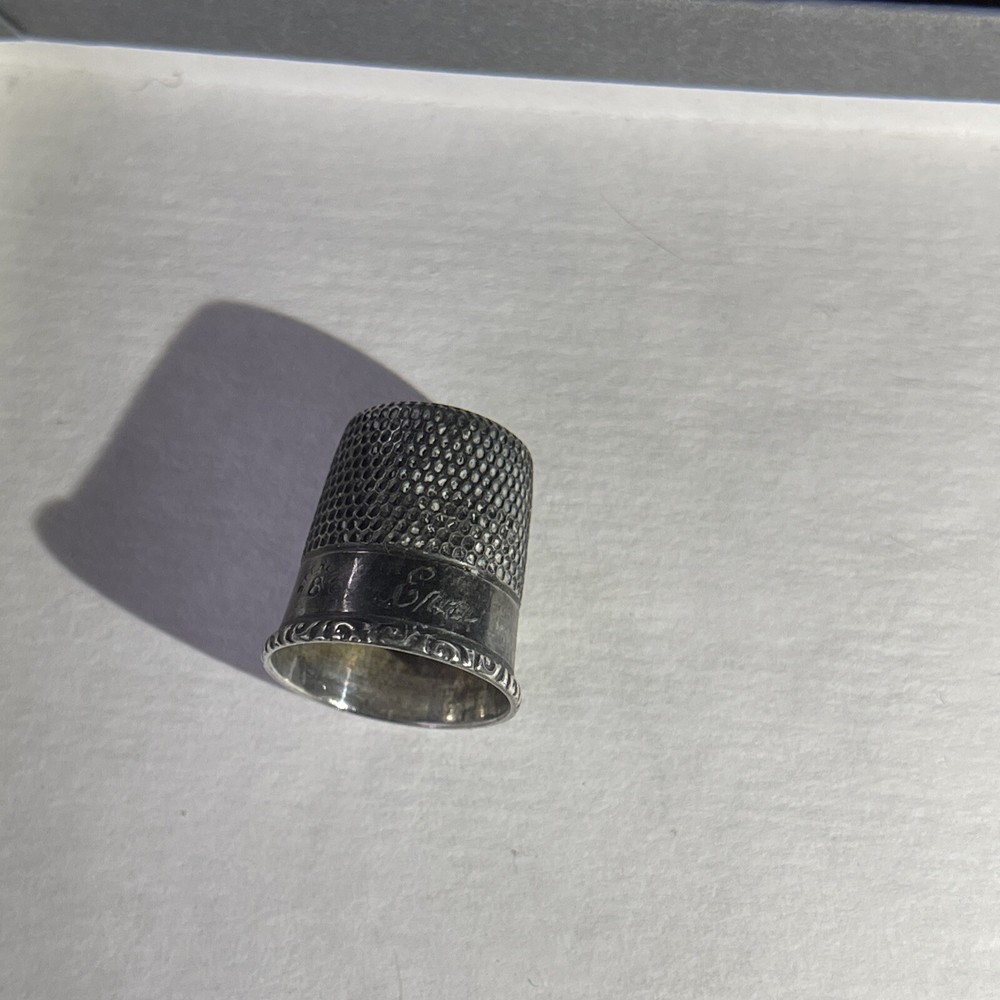 Vintage Sterling Thimble