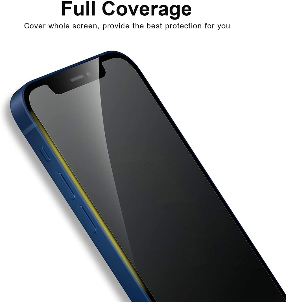 For iPhone 14 13 12 11 Pro Max XS 8 Privacy Screen Protector &Shockproof Case