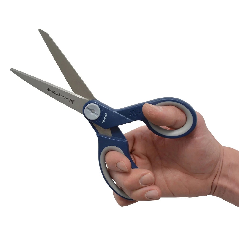 Member's Mark Anti-Microbial Scissors with Box Cutter – Safe & Versatile Tool