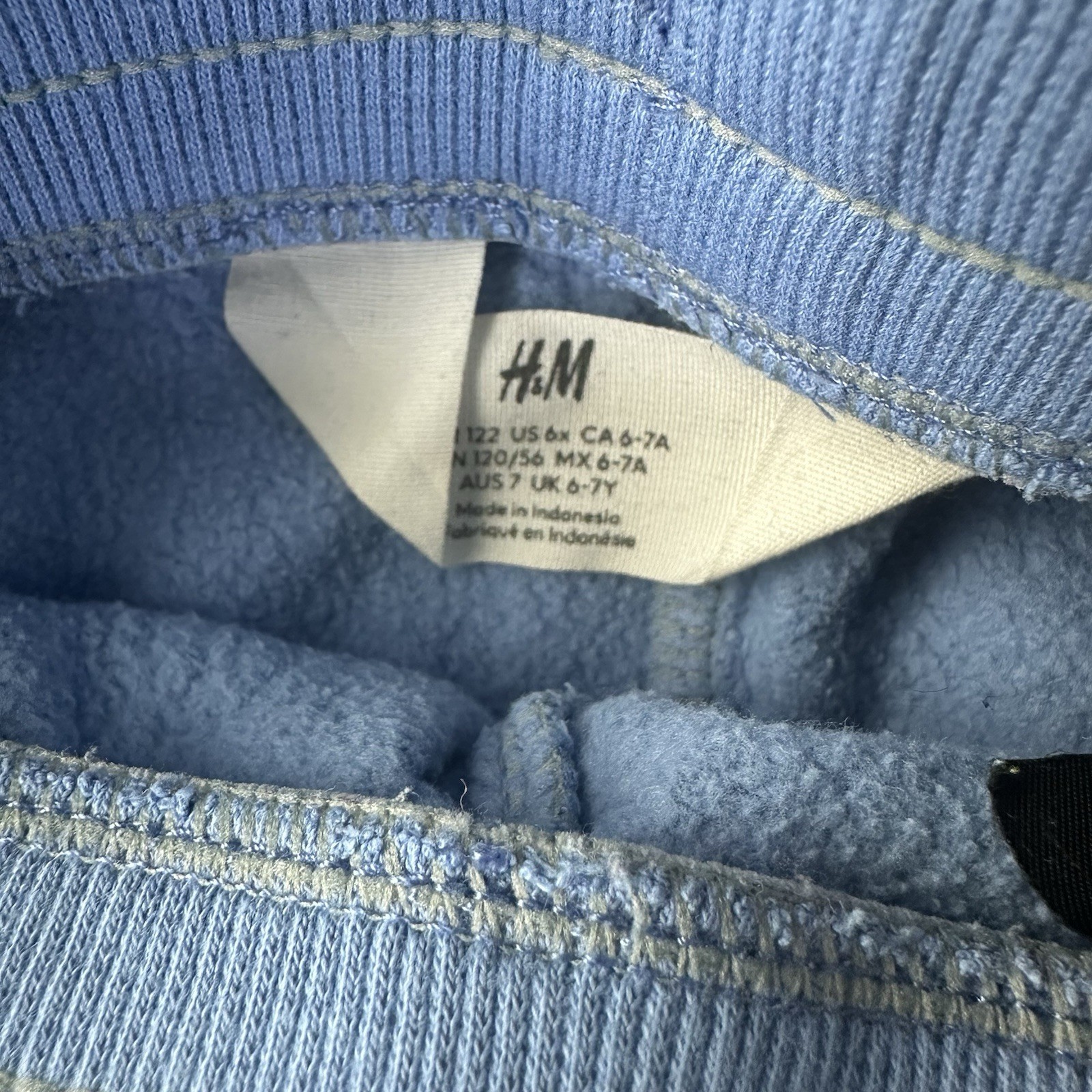 H&M Boys Outfit Set S 6/7 Sweat Pants Shirt Life Is Good