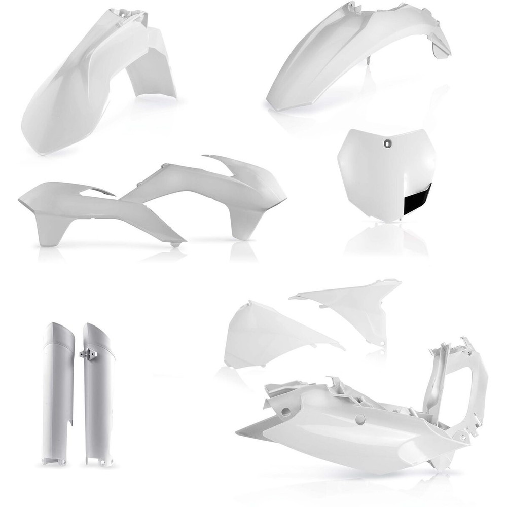 Acerbis White Full Replacement Plastic Kit - 2314330002