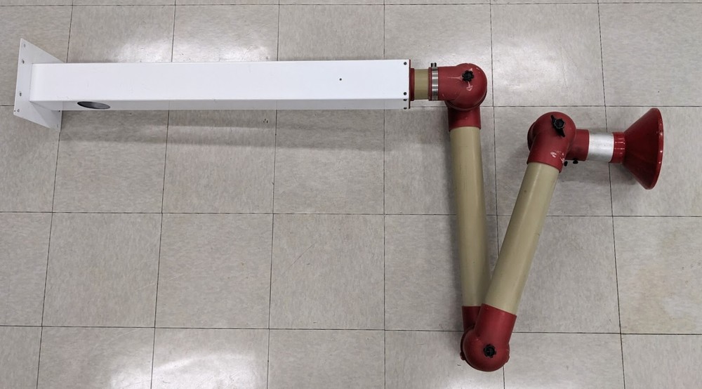 Alsident Systems Fume Extraction Arm with damper