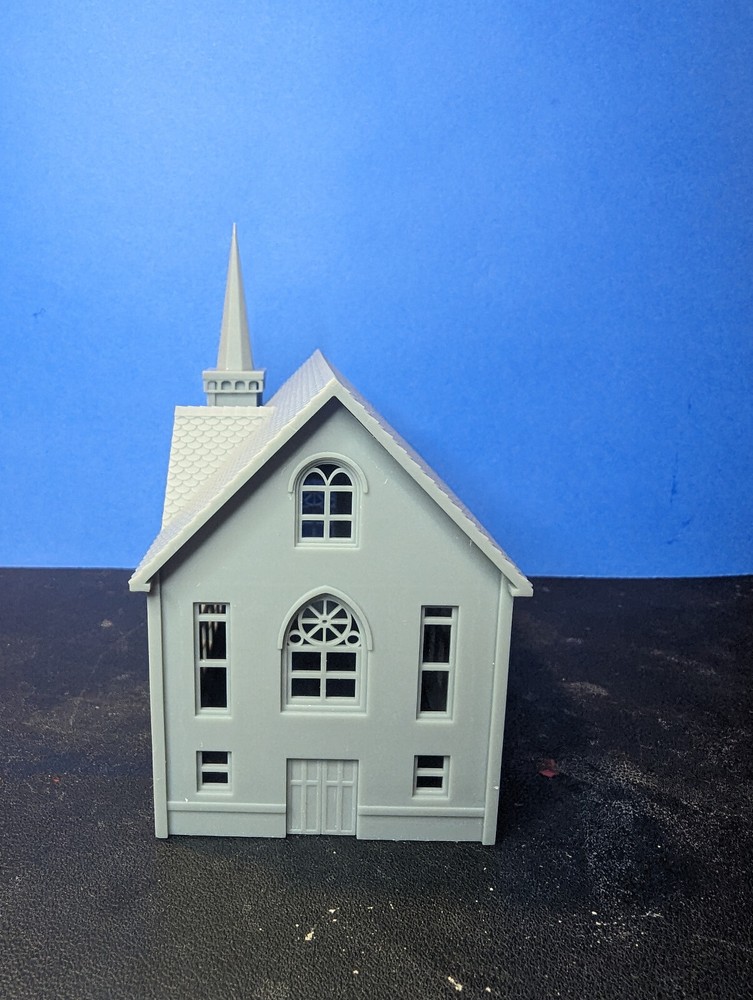 Z-Scale Large Church Trinity Church