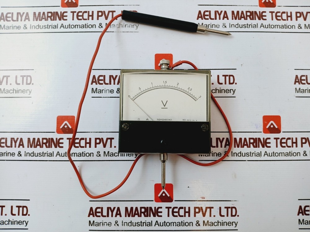 TOYOKEIKI DP-51A Voltmeter 0-3 V Class 1.5