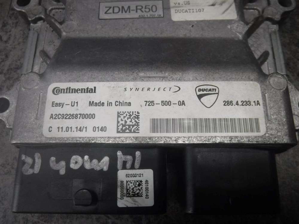 14 Ducati Monster 1200 CPU ECM Computer CDI OC2