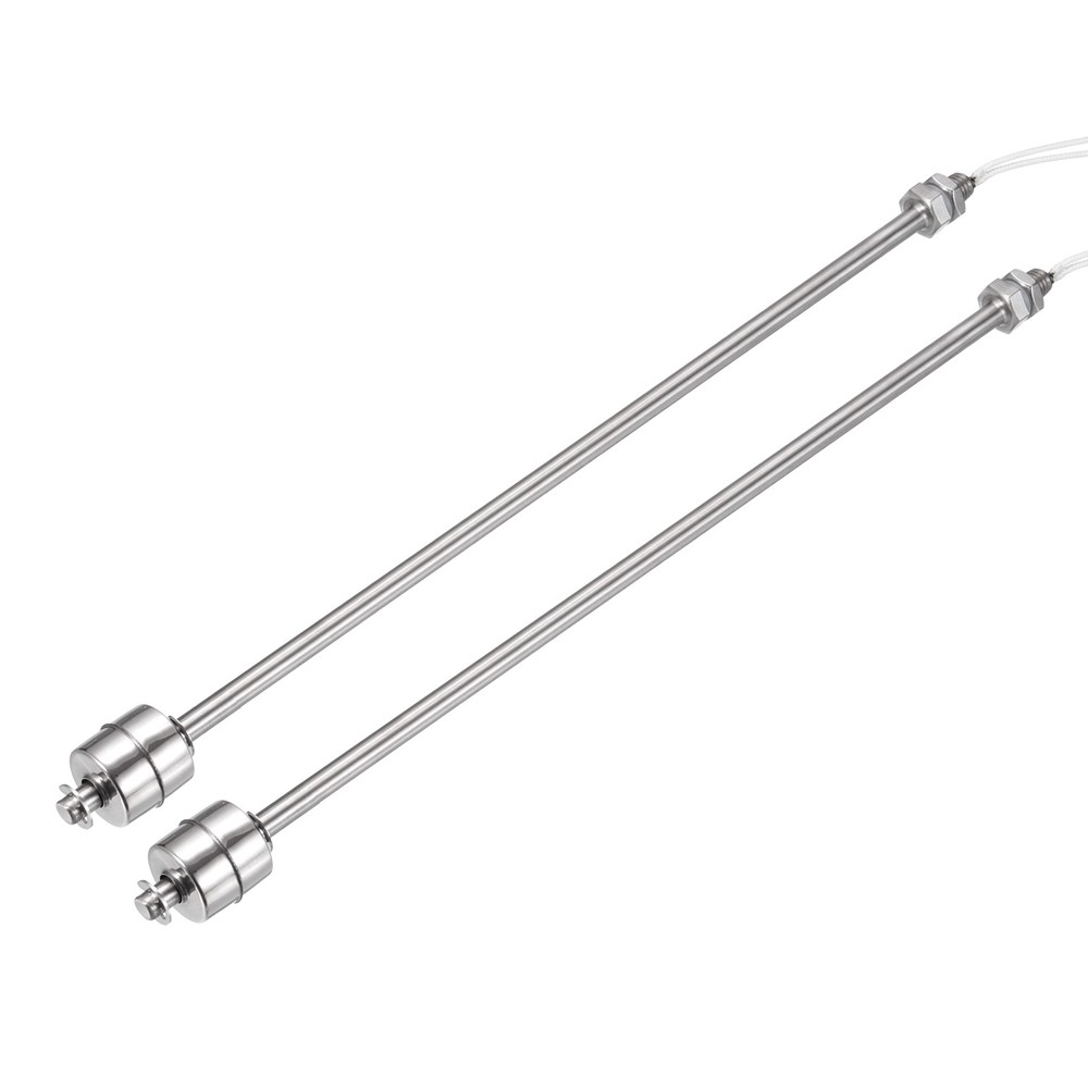 Float Switch 300mm Rod 0.5A Vertical Single Float for Pump/Alarm 2 Pcs
