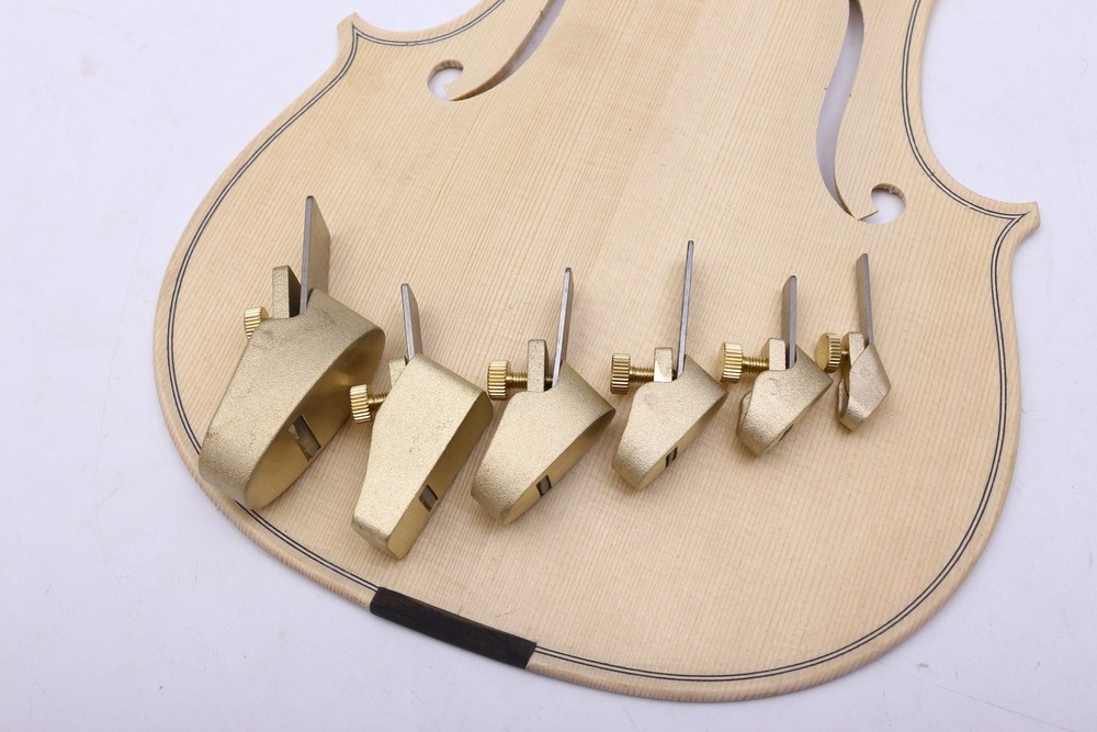 1set (6PCS)Brass Planes Tool Luthier Tools Violin Special Tools High Quality