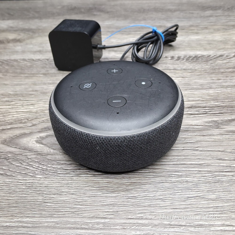 Amazon Echo Dot 3rd Gen - Model C78MP8 - Smart Speaker with Alexa (Charcoal)