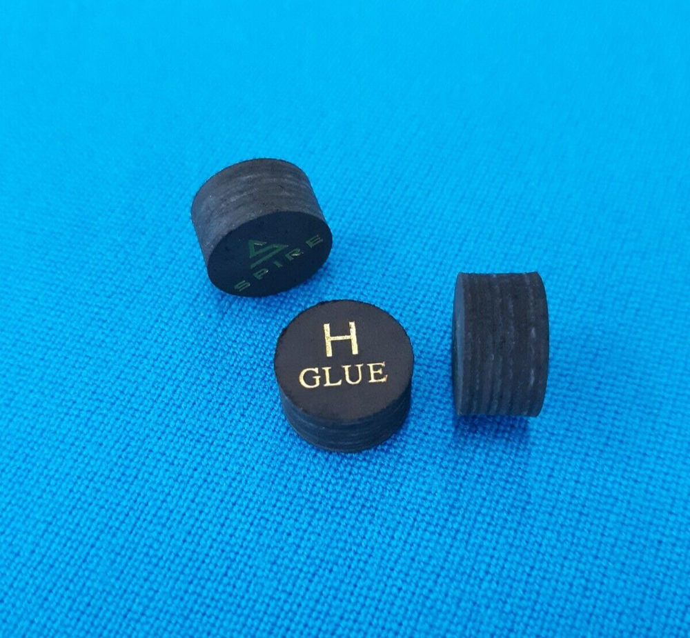 Spire Black Multi-Layered Leather Tip - Soft, Medium, or Hard