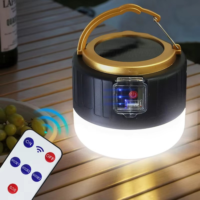 Waterproof Solar LED Camping Lamp