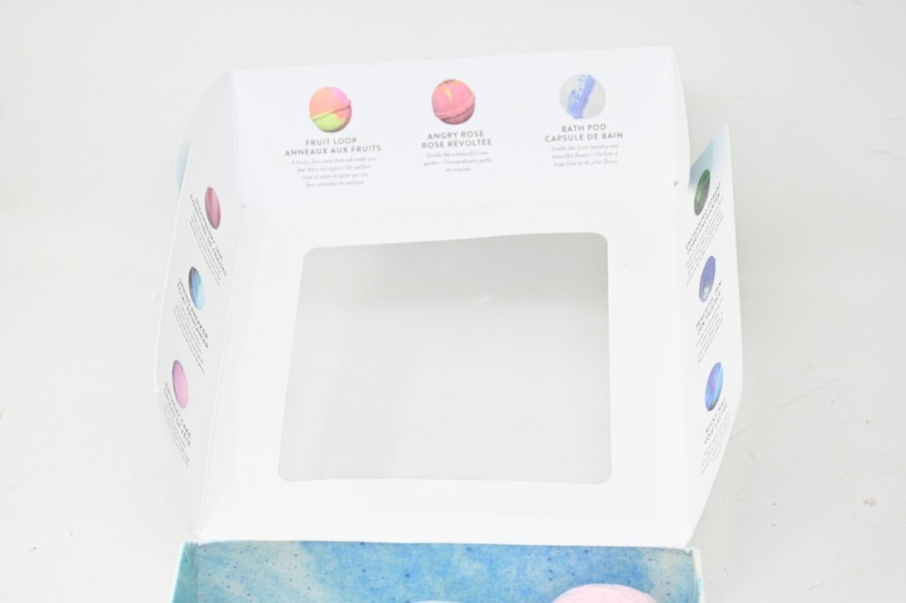 Naturally Vain 8 Pack Bath Bomb Set