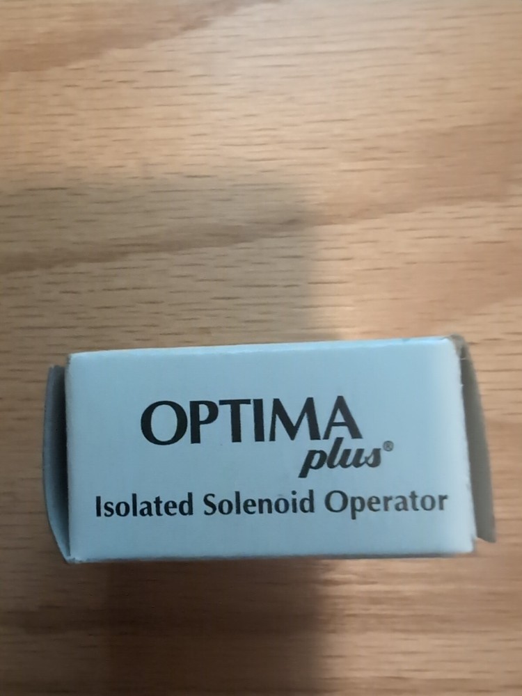Sloan Optima Plus Isolated Solenoid Operator