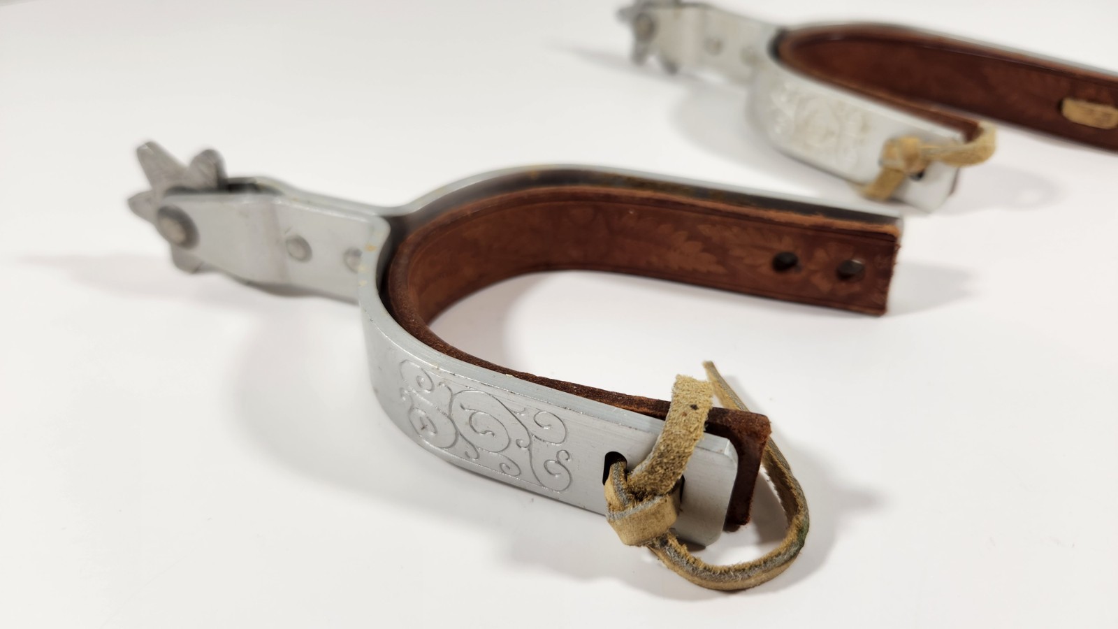 VINTAGE LADIES GIRLS WESTERN COWBOY SPURS