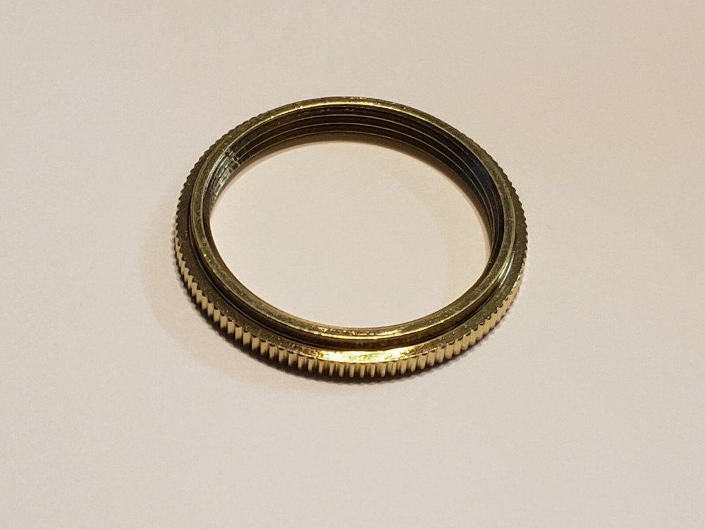 SOLID BRASS UNO RING FOR UNO THREADED SOCKETS NEW 40295JB