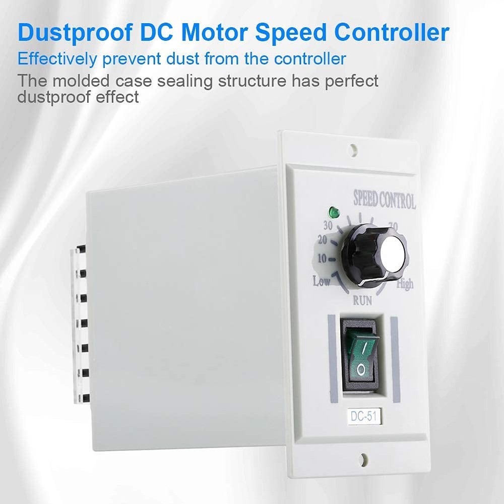 400W DC Motor Speed Controller, AC 110V Input, DC 24V-90V Output, DC-51, PMDC