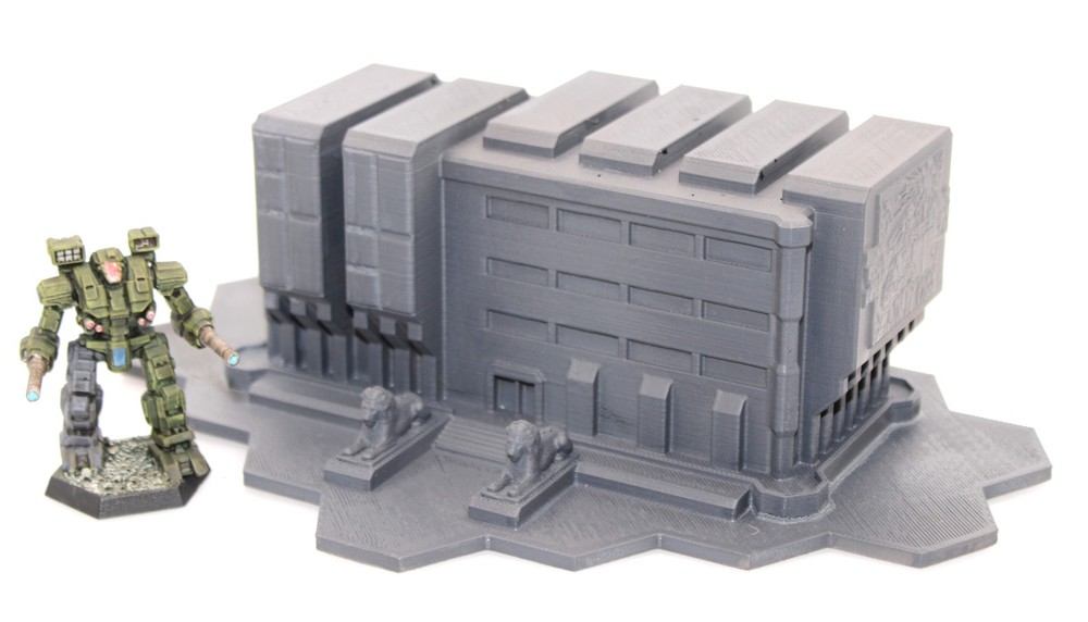 Battletech Scaled Terrain Great House Archive - 3d Printed
