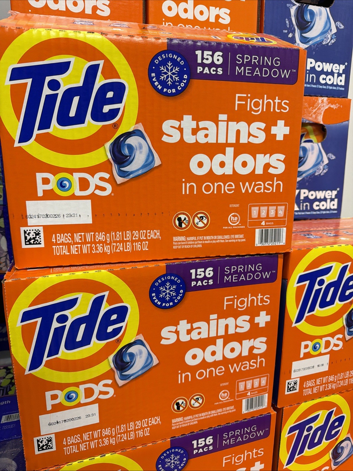 Tide Pods Original Laundry Detergent Pacs, 156 Count