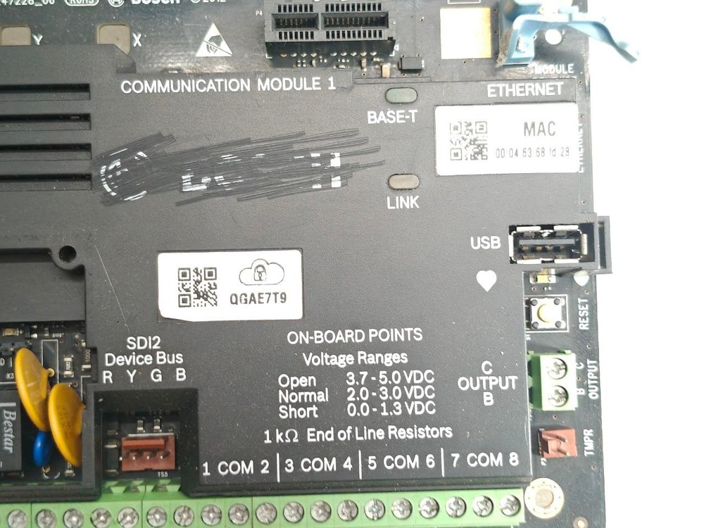 BOSCH B465 UNIVERSAL DUAL PATH COMMUNICATION MODULE 1